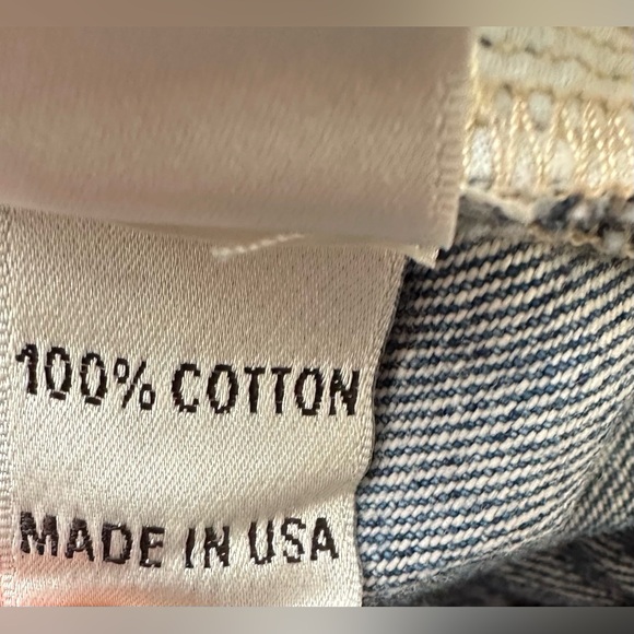 Lovers and Friends Ezra Cropped Embroidered Denim in Rivo Alto. Raw hem. Sz 27 - Picture 11 of 12